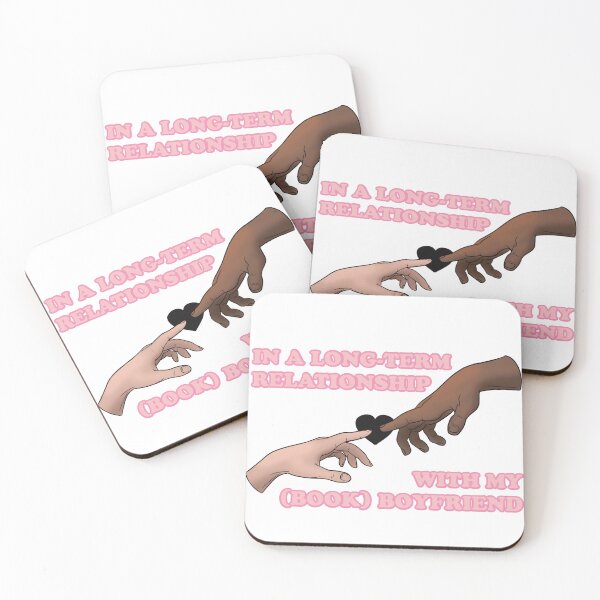 Item preview, In A Long-Term Relationship With My Book Boyfriend designed and sold by KRSDrawing.