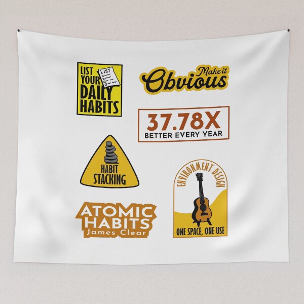 Item preview, Atomic Habits Set - Make it Obvious designed and sold by TKsuited.