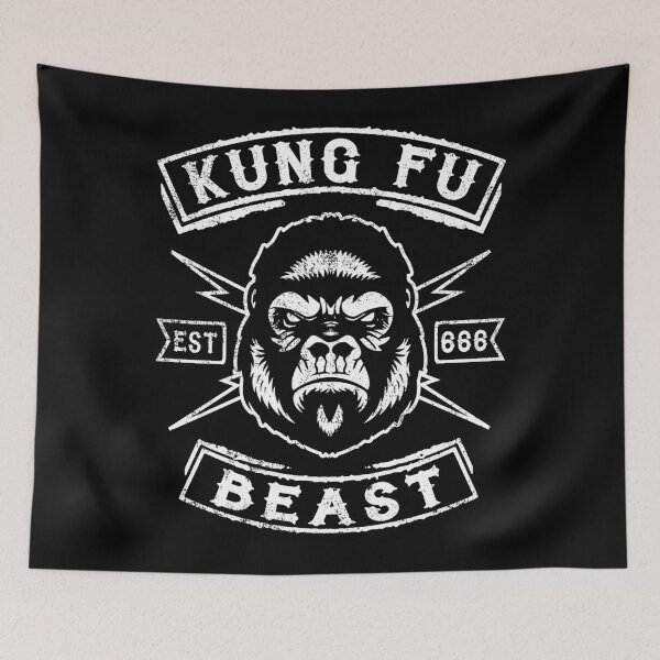 Item preview, KUNG FU - KUNG FU BEAST designed and sold by ShirtWreck.