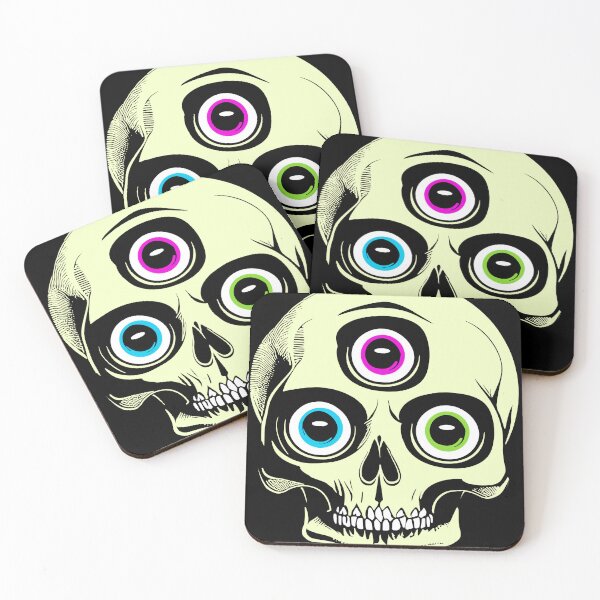 Item preview, Psychic Third Eye Horror Skull  designed and sold by anoakeye.
