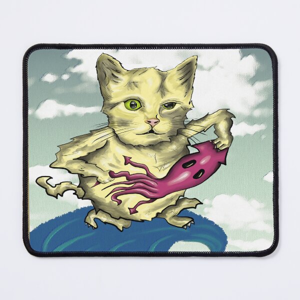 Item preview, cat vs squid designed and sold by Picklefishstore.