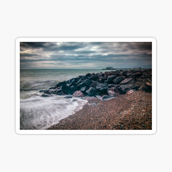 Worthing pier Sticker