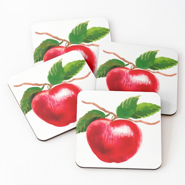 Item preview, Watercolor apple designed and sold by AlexBlackSea.