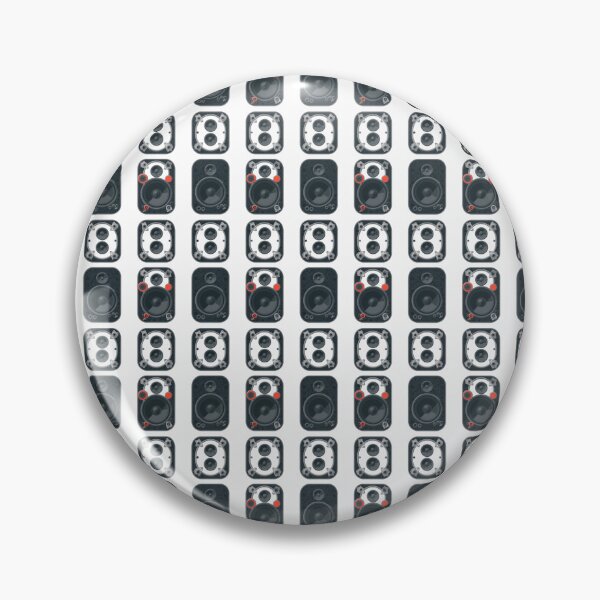 Item preview, Clean Speaker Subwoofer Vector Grid Pattern designed and sold by Aaron2610.