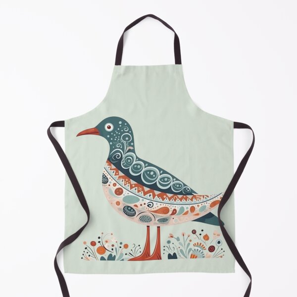 Item preview, Folk Art Seagull designed and sold by Hilary Thwaites.
