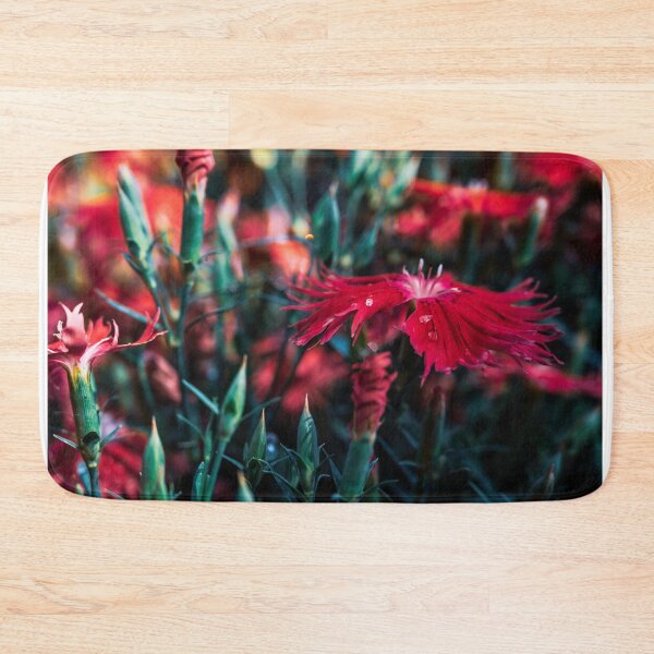 Item preview, Bright Red Dianthus designed and sold by HoneyHuesPhotos.