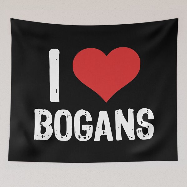 Item preview, I Love Bogans designed and sold by The "I Love Everything" Shop.