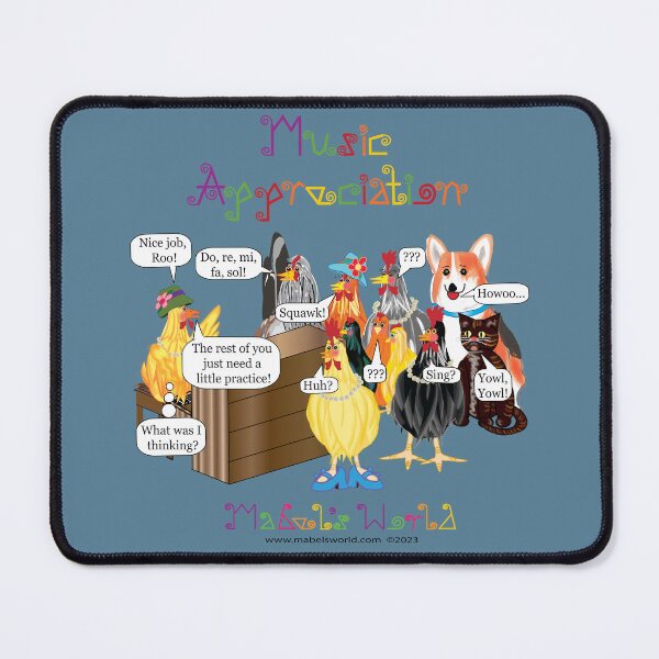 Item preview,  Music Appreciation from Mabel's World Wedgewood blue designed and sold by ksbkeys.