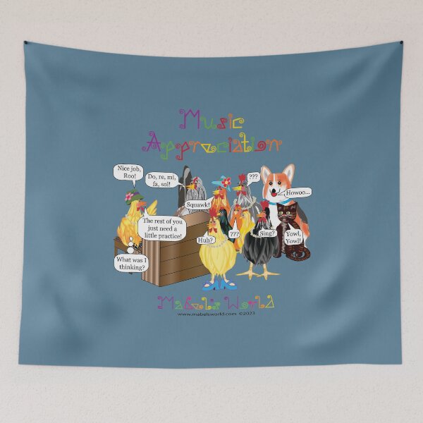 Item preview, Music Appreciation from Mabel's World Wedgewood blue designed and sold by ksbkeys.