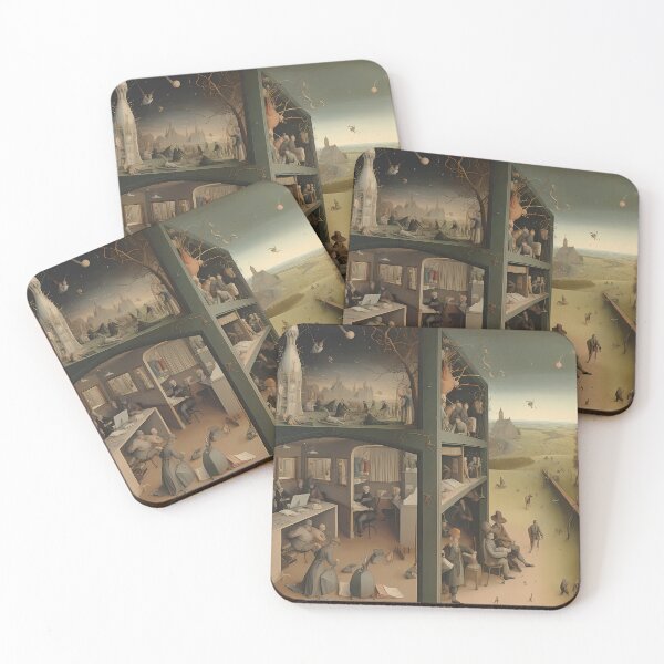 Item preview, Hieronymus Bosch in the Office designed and sold by landletsy.
