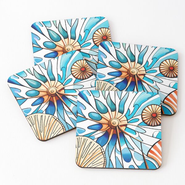 Item preview, Watercolor Seashells designed and sold by Gustavo Navarro.