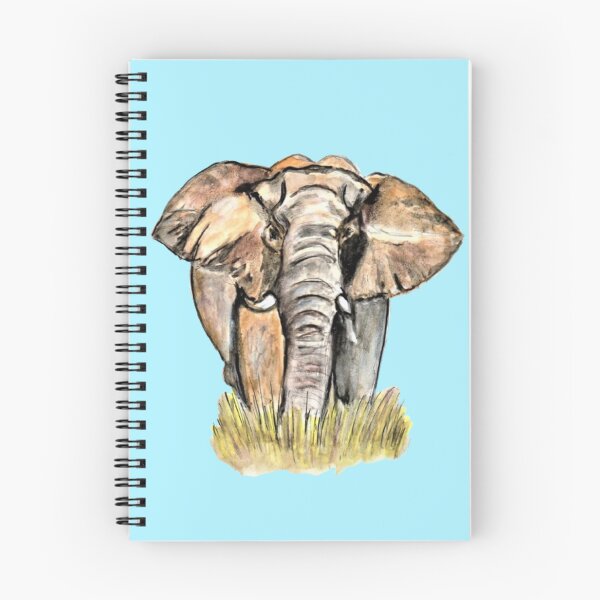 Item preview, Elephant watercolor fine art designed and sold by janianna.