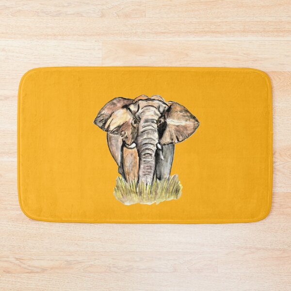 Item preview, Elephant watercolor fine art designed and sold by janianna.