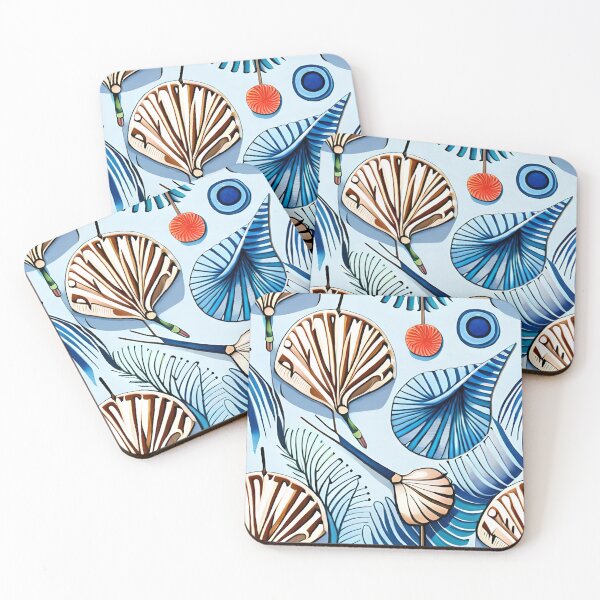 Item preview, Watercolor Seashells designed and sold by Gustavo Navarro.