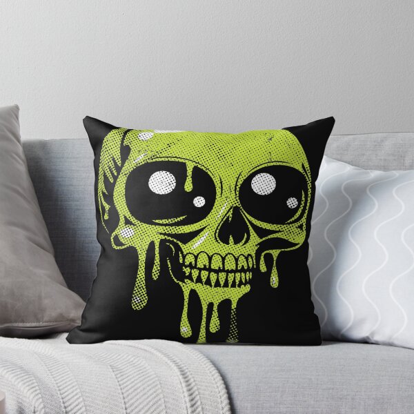 Item preview, Slimy Slime Skull In Distress designed and sold by anoakeye.