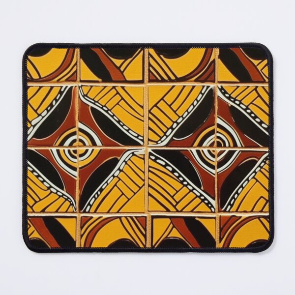 Item preview, African Pattern Wall Art designed and sold by Nile-Mosaic-Co.