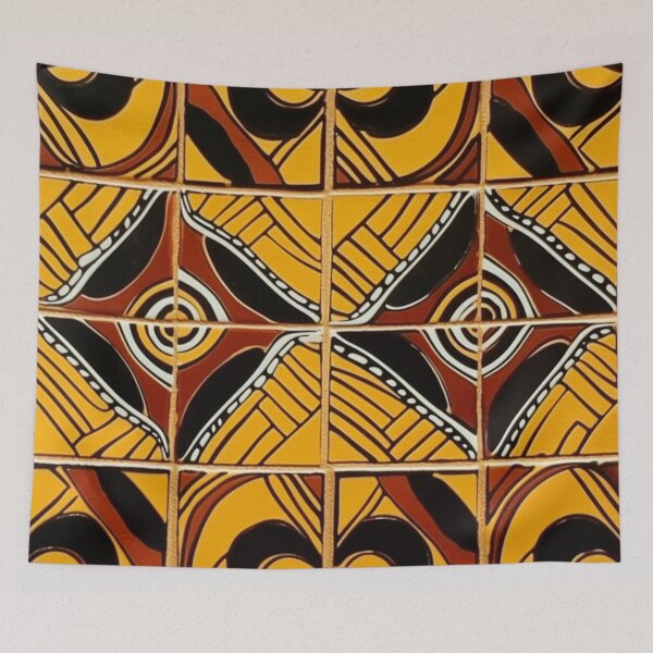 Item preview, African Pattern Wall Art designed and sold by Nile-Mosaic-Co.