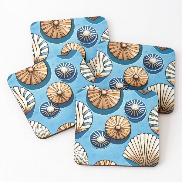 Item preview, Watercolor Seashells designed and sold by Gustavo Navarro.