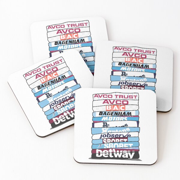 Item preview, West Ham Away Stack designed and sold by InThatNumberCo.