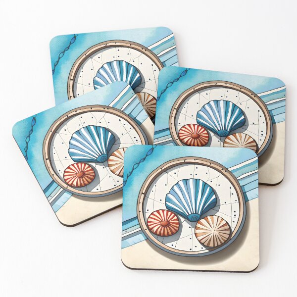 Item preview, Watercolor Seashells designed and sold by Gustavo Navarro.