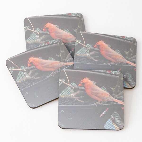 Item preview,  cardinal with bright red feathers designed and sold by Zarabeaver.