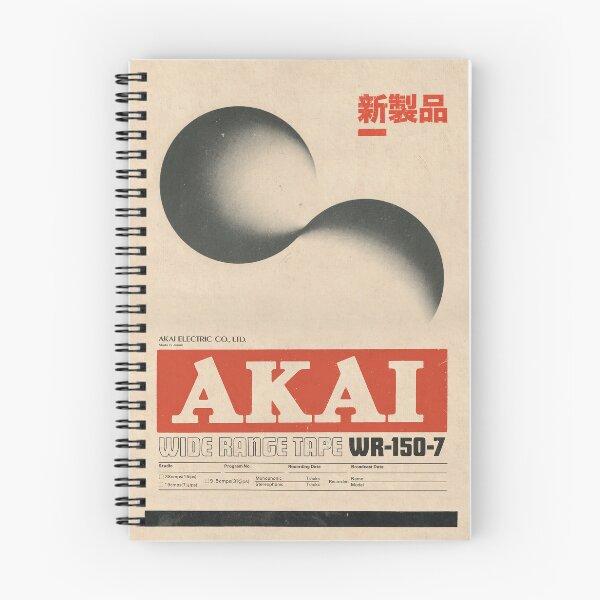 Item preview, Vintage 80s akai analog music record tape designed and sold by skeamworks.