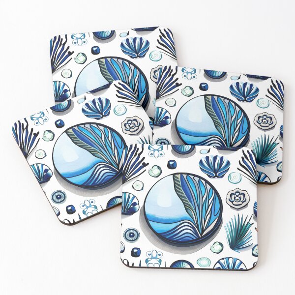 Item preview, Watercolor Seashells designed and sold by Gustavo Navarro.