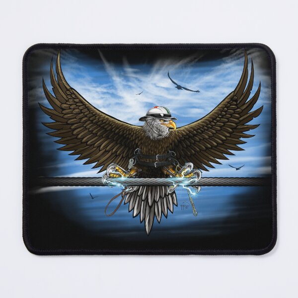 Item preview, Power Lineman Eagle Shirt by RP Thor designed and sold by RPTHOR.