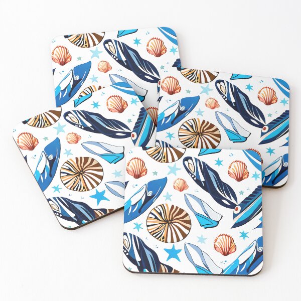 Item preview, Watercolor Seashells designed and sold by Gustavo Navarro.