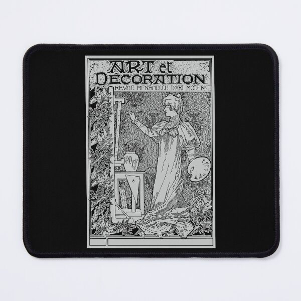 Item preview, Vintage Art Nouveau style French Arts magazine cover Artist design, Art et Decoration designed and sold by Proverbial Wisdom Design.
