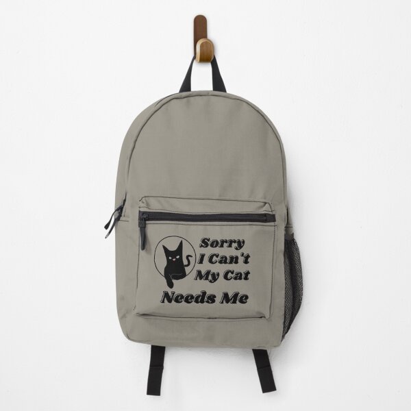 Item preview, Sorry I Can't My Cat Needs Me designed and sold by ArtisShops.