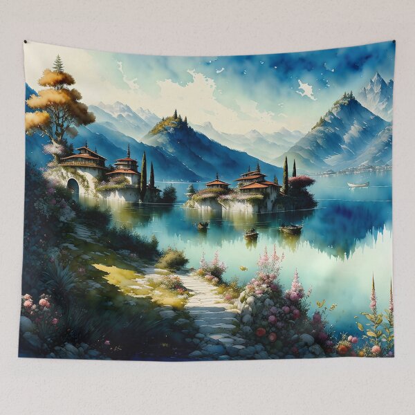 Item preview, The Mirror Lake designed and sold by ArtsyWishesShop.