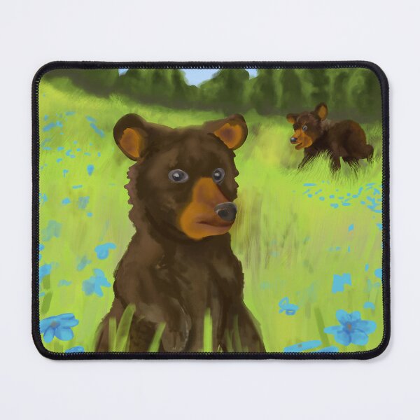 Item preview, Robins and Bear Cub Springtime designed and sold by Fawnadeer.