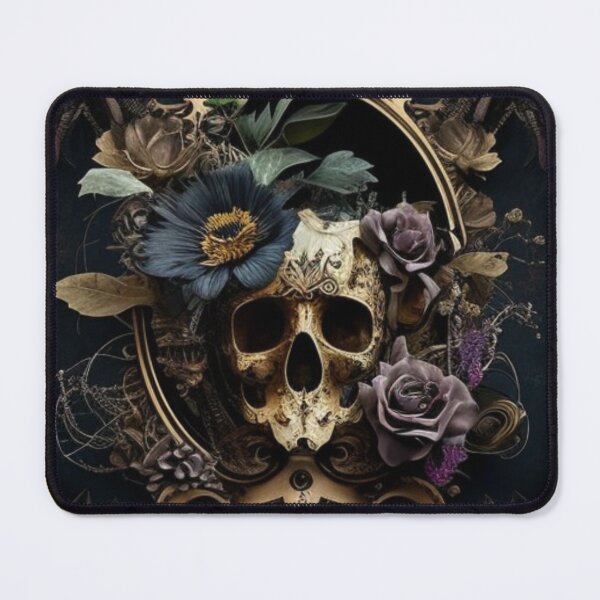 Item preview, Gothic Steampunk Dark Flower Collage By Brandon Cable designed and sold by BrandonArtWorld.