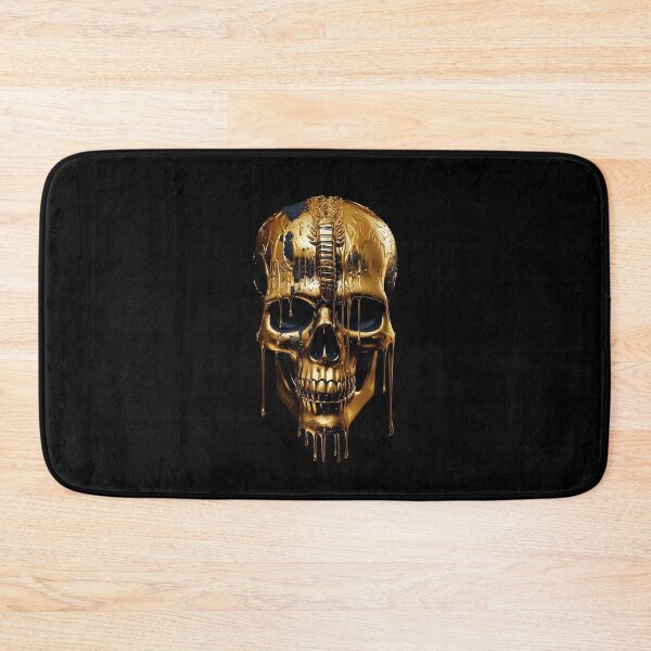 Item preview, Gold melting Skull of the Pharaoh, the King of Egypt. Ancient history lovers gift. designed and sold by paulo silveira.