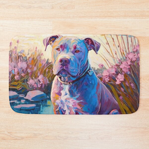Item preview, Impressionist Pittie (4) designed and sold by Pittie Dog Club.