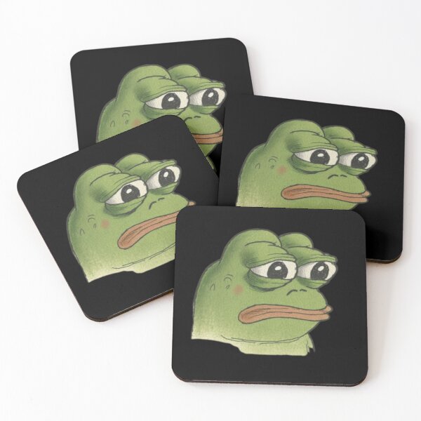 Item preview, Pepe the frog sad designed and sold by No-No-Name.