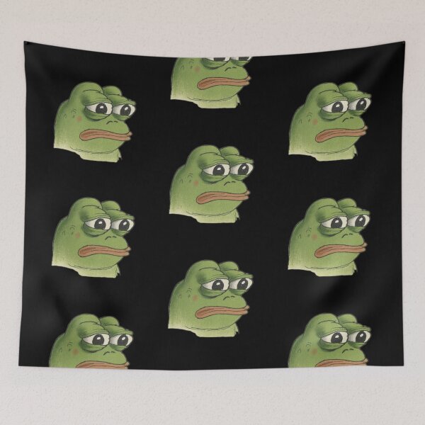 Item preview, Pepe the frog sad designed and sold by No-No-Name.