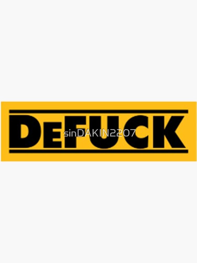 Dewalt Sticker