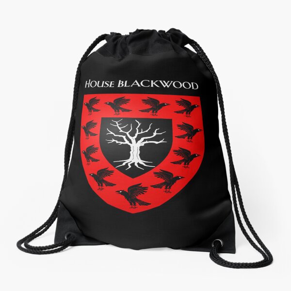 Aperçu de l'œuvre Maison Blackwood armoiries Sigil héraldique - Une chanson de glace et de feu créée et vendue par >> jonboydesigns.etsy.com.