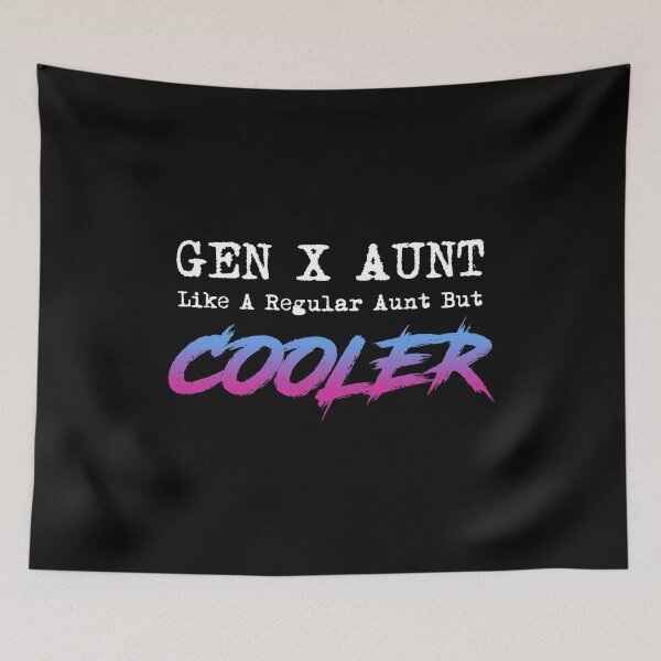 Item preview, Gen X Aunt - Like A Regular Aunt But Cooler designed and sold by Cat Lady Designs.