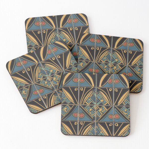 Item preview, Vintage African Deco Tile Art designed and sold by Nile-Mosaic-Co.
