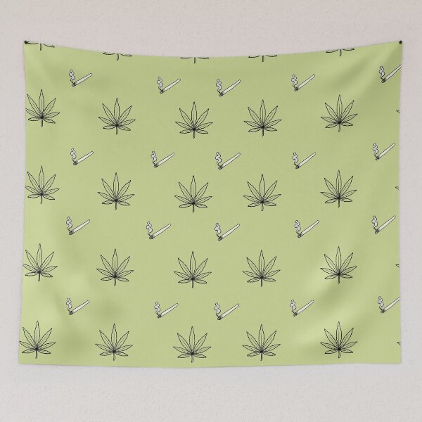 Item preview, Marijuana leaf n blunt pattern designed and sold by BestGears.