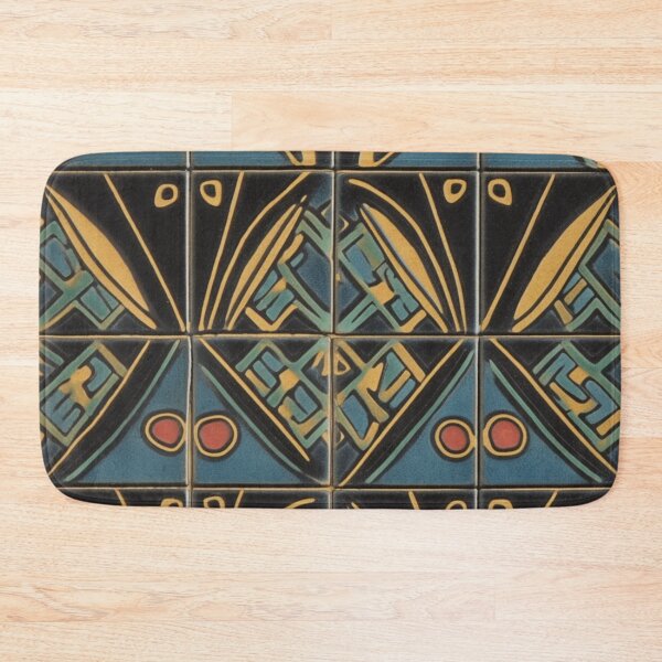 Item preview, Vintage African Deco Tile Art designed and sold by Nile-Mosaic-Co.