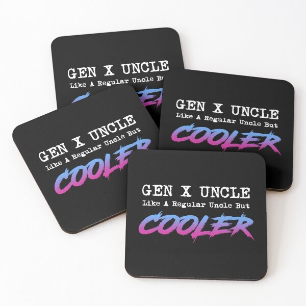 Item preview, Gen X Uncle - Like A Regular Uncle But Cooler designed and sold by Cat Lady Designs.