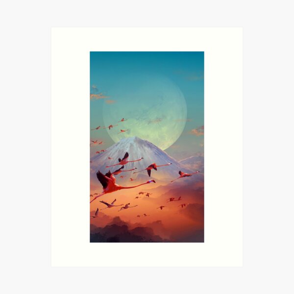 Flamingo Art Print