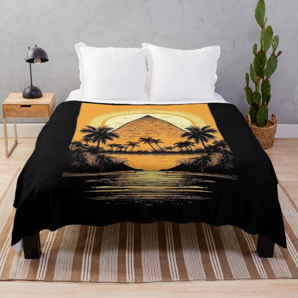 Item preview, Pyramid with Sunset designed and sold by Splargo Digital Prints.
