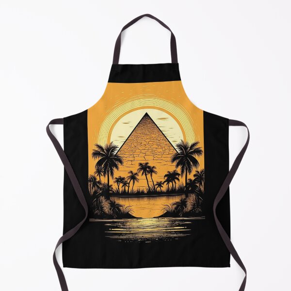 Item preview, Pyramid with Sunset designed and sold by Splargo Digital Prints.