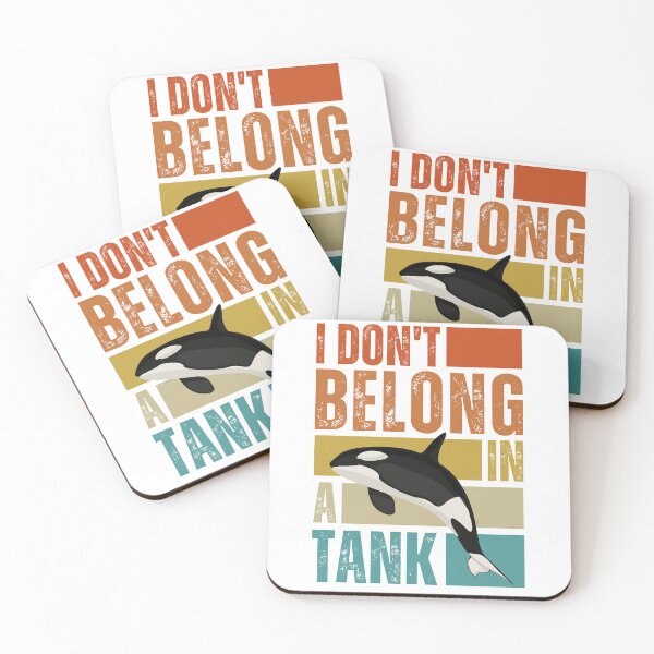Item preview, I don't belong in a tank designed and sold by addict2reading.