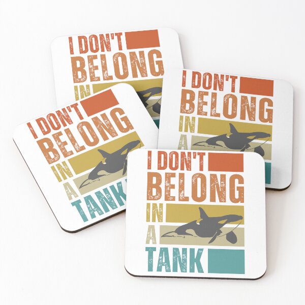 Item preview, I don't belong in a tank designed and sold by addict2reading.